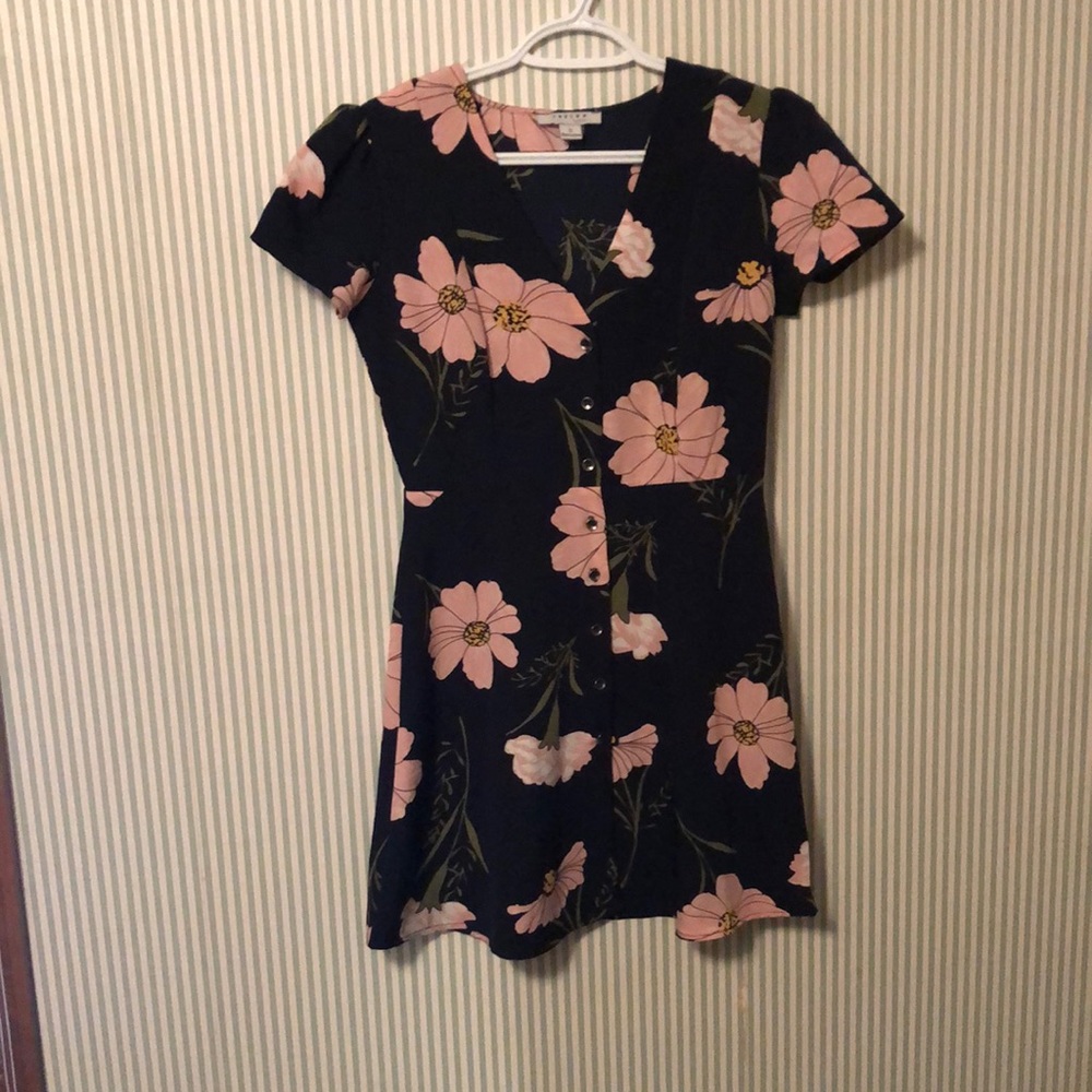 Floral mini dress